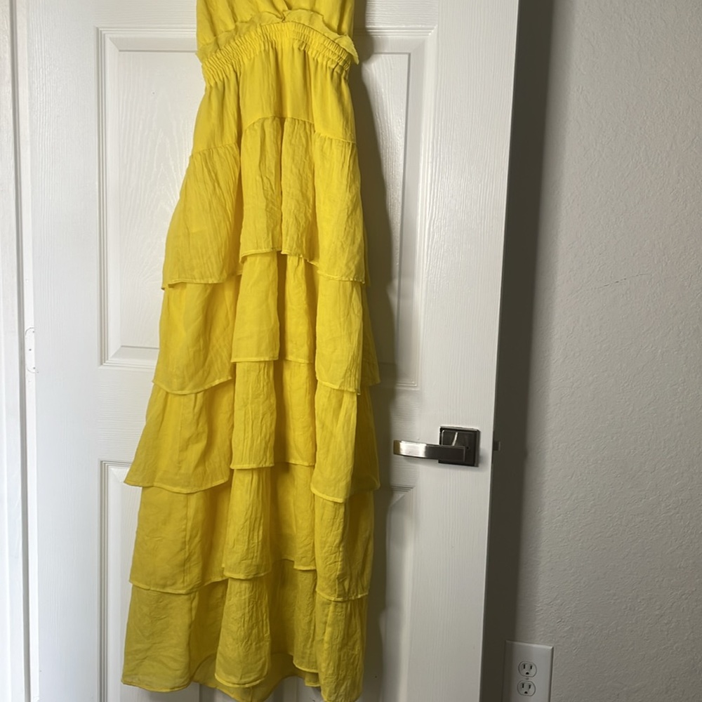 Fiestar Halter Ruffle Maxi Dress - Picture 3 of 7